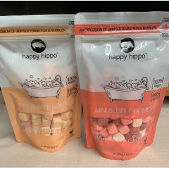 Happy Hippo Bath Co Mini Bubble Bombs